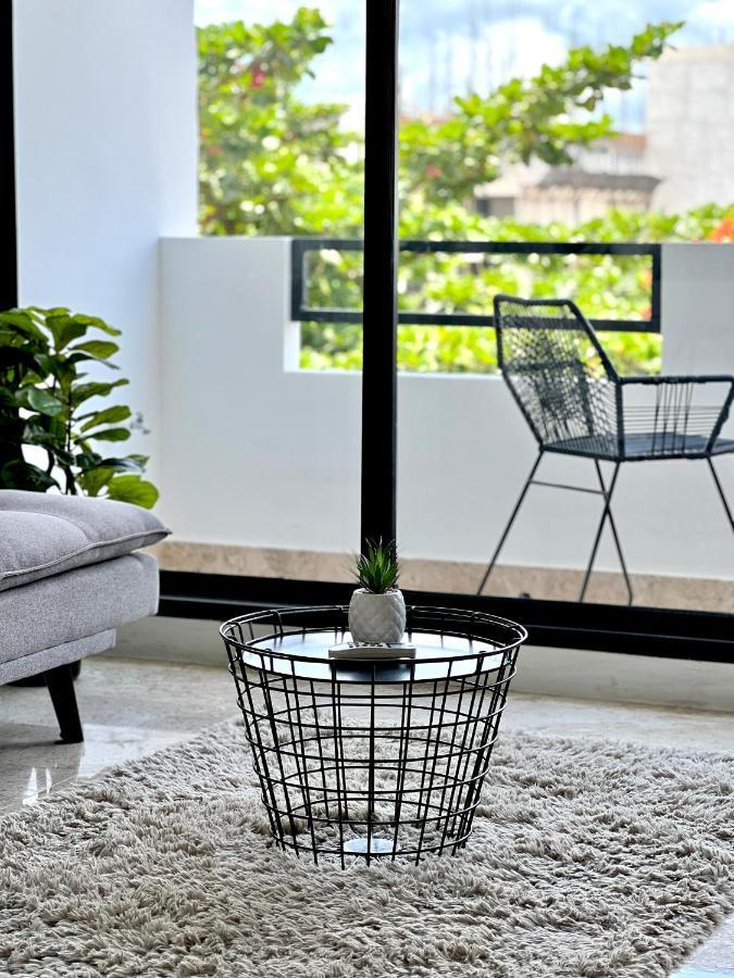 Paradise Apt Steps 5Thav & Beach Плая-дель-Кармен Экстерьер фото