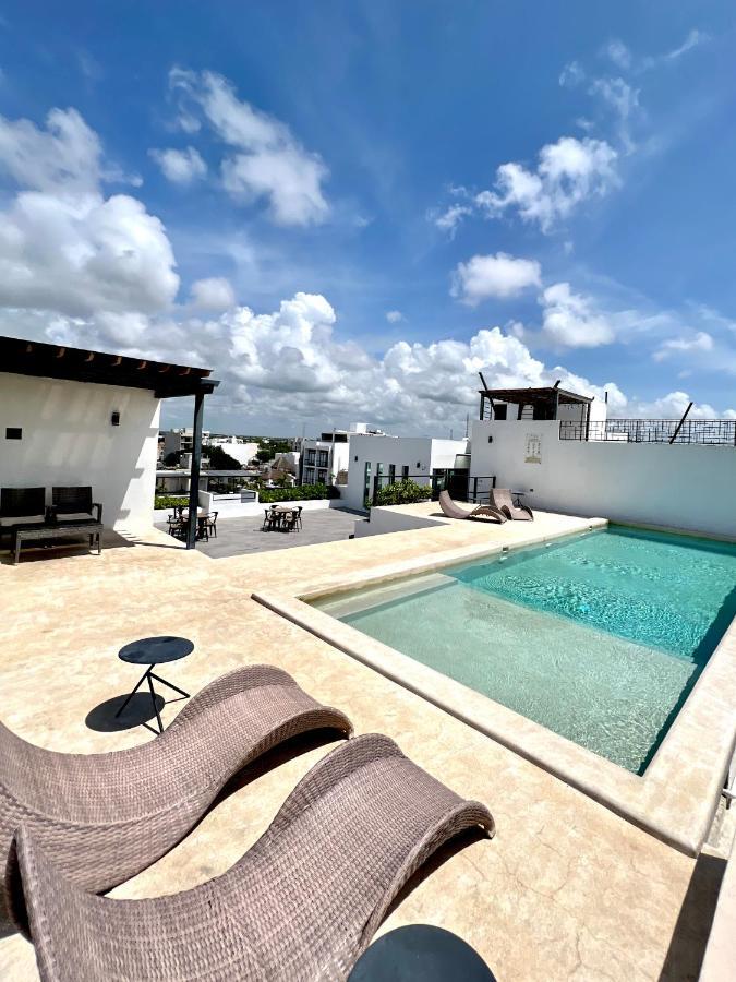 Paradise Apt Steps 5Thav & Beach Плая-дель-Кармен Экстерьер фото