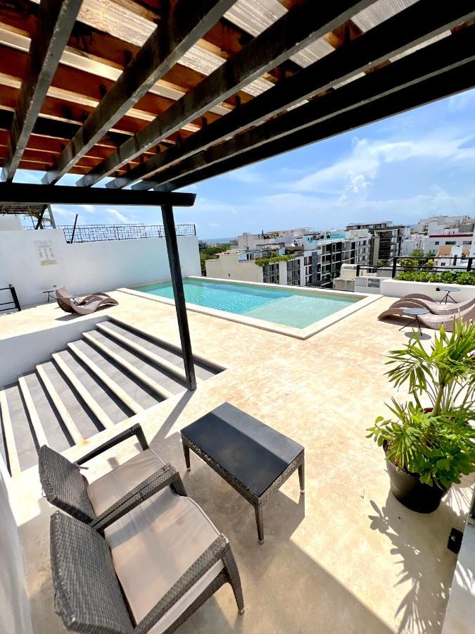 Paradise Apt Steps 5Thav & Beach Плая-дель-Кармен Экстерьер фото