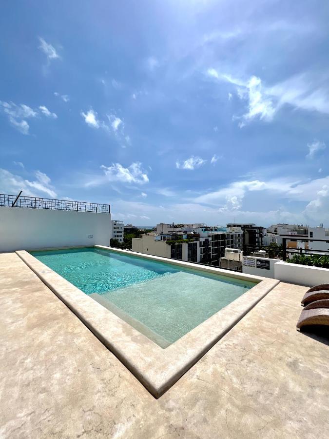 Paradise Apt Steps 5Thav & Beach Плая-дель-Кармен Экстерьер фото